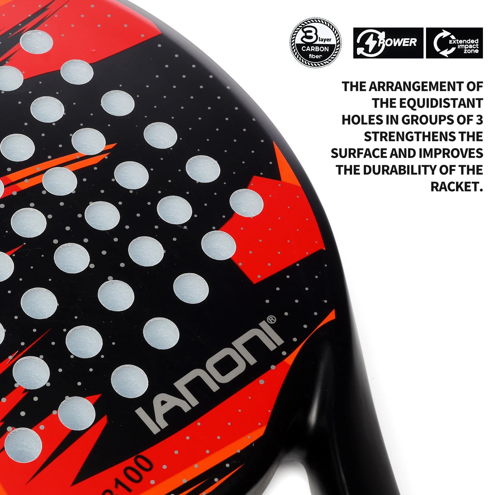 Padelio raketė Carbon Light 
